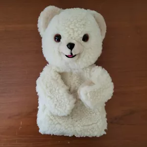 Marioneta de mano Snuggle Bear Russ 1985 suavizante de tela vintage publicidad premium - Imagen 1 de 7