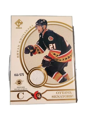  2003-04 Pacific Private Stock Reserve #RD /575 Bryan Smolinski #188 GW JERSEY $ - Image 1 of 3