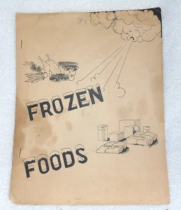 Folleto de alimentos congelados vintage División de desarrollo eléctrico de TVA - Imagen 1 de 4
