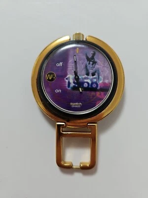 Swatch Swiss Watch Pocket Watch Pocket Watch 4-9 - Image 1 of 4