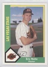 1990 CMC AAA Las Vegas Stars Green Backs Eric Nolte #5