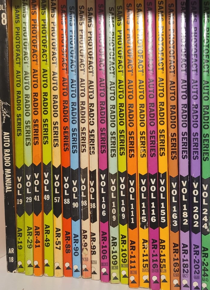 Sams Photofact - AUTO RADIO Series, Lot Choice Vintage SERVICE MANUALS - Image 1 of 1