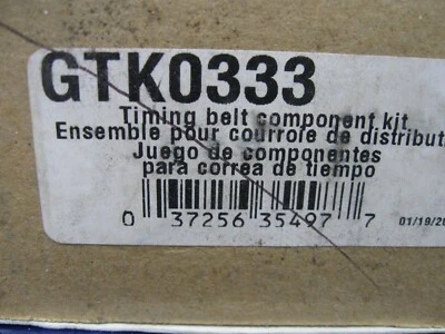 Goodyear GTK0333 Engine Timing Belt Component Kit Foto 1 de 2