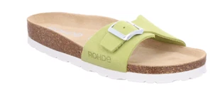 Rohde Alba Damen Sandale Sandalette Pantolette Hausschuhe Kiwi - Picture 1 of 4