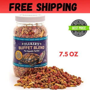 Fluker's Buffet Blend: Nutritious Aquatic Turtle Food, 7.5oz - Picture 1 of 5