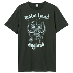 Camiseta Amplificada Motorhead Inglaterra Para Hombres Carbón Carbón Motorhead Clásica Camiseta - Imagen 1 de 1