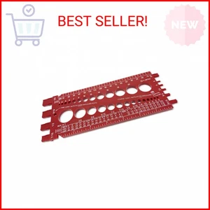 Screw Bolt Nut Thread Measure Gauge Size Checker (Inch Standard & Metric) - Picture 1 of 2