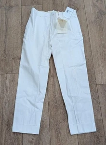 $ 690 Alexander McQueen Herren-Chinohose vorne flach optisch weiß 48 US 32 - Bild 1 von 8