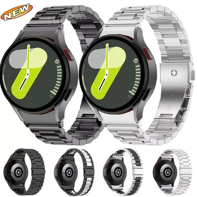 Samsung Galaxy Watch Active 4/5/6/7 Models Metal Band Steel Watch Bracelet Strap - Image 1 of 4