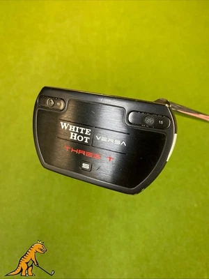 Used RH Odyssey White Hot Versa Three T S 34” Mallet Putter + HC - Image 1 of 4