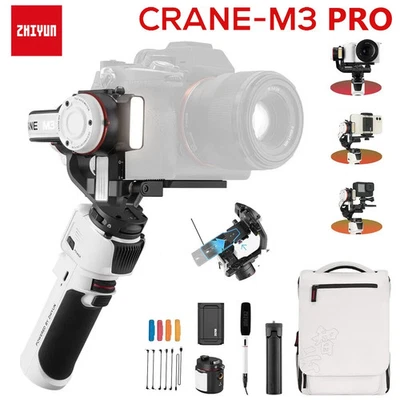 Zhiyun Crane M3 Pro,3-Axis Handheld Gimbal Stabilizer for DSLR Mirrorless Camera - Bild 1 von 4