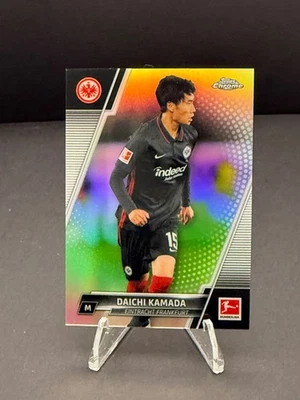 2021-22 Topps Chrome Bundesliga - Daichi Kamada #39 Refractor - Image 1 of 2