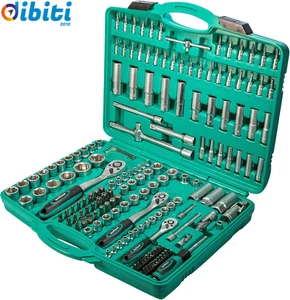 Set Cricchetti Bussole Con Bocca Esagonale E Punte PH E PZ Da 171 Pezzi | WIESEM - Foto 1 di 14