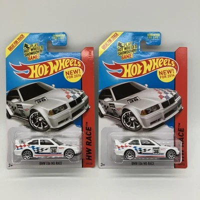 HOT WHEELS BMW E36 M3 RACE 169/250 (lot Of 2) - Image 1 of 3