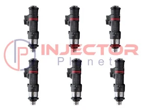 Set of 6 Bosch 0280158154 fuel injector GM 3.6L LY7 V6 12602223 Genuine OEM - Picture 1 of 5