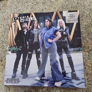 Syteria - Syteria World (Marbled Blue Vinyl) Sealed / New Music Limited - Picture 1 of 6
