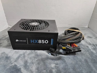 Corsair HX850 850W Semi-Modular ATX Power Supply 80 Plus Gold - Image 1 of 4