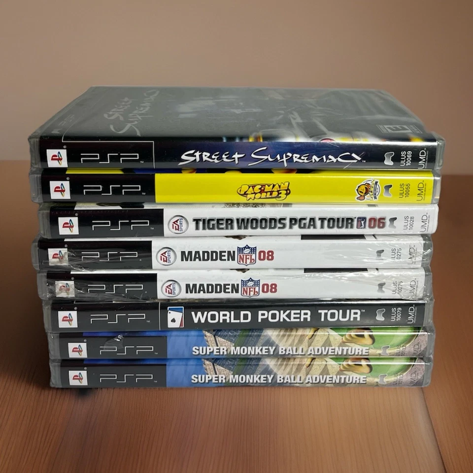 Pacote de jogos PSP UMD divertido para esportes e arcade - Imagem 1 de 3