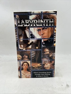 Labyrinth 1986 VHS 1999 Fantasy Adventure David Bowie & Jennifer Connelly - Image 1 of 4