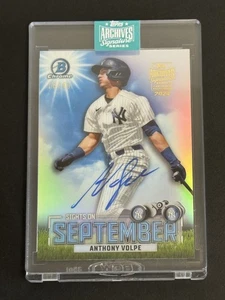 Anthony Volpe 2023 Bowman Mirino Cromato su Settembre Auto #ed 16/40 - Foto 1 di 12