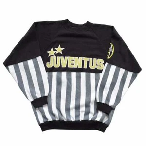 Vintage 90s Juventus Spell Out Crewneck - M - Picture 1 of 3