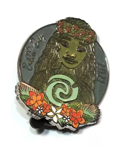 Disney Pin Trading Earth Day 2021 Moana Goddess Te Fiti Flowers Topiary Style - Picture 1 of 1