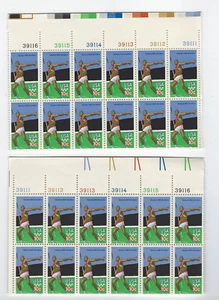 EE. UU. Scott #1790 10c Olympics Decathlon 2 Bloques de Placas 12 UR+UL Estampillada sin montar o nunca montada en EE. UU. ENVÍO GRATUITO EE. UU. - Imagen 1 de 1