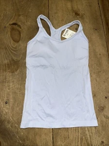 Lululemon Ebb To Street Tank Sky blue Plsb Sz 8 NWT $68 - Picture 1 of 10