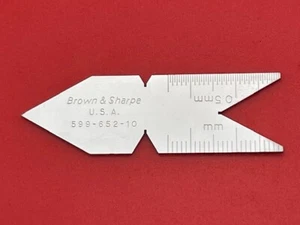 Brown & Sharpe 599-652-10 metrisches Mittelmessgerät AUF LAGER   - Bild 1 von 2