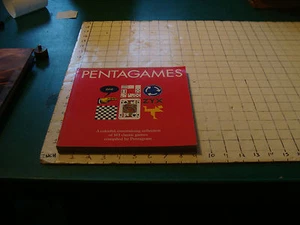 Vintage Art book: PENTAGAMES 163 classic games, BRIGHT & CLEAN 1990, 166Ppgs - Picture 1 of 12