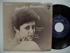 SANDRA REEMER The Party's Over 45 7" single 1976 Holland EUROVISION - Imagen 1 de 2