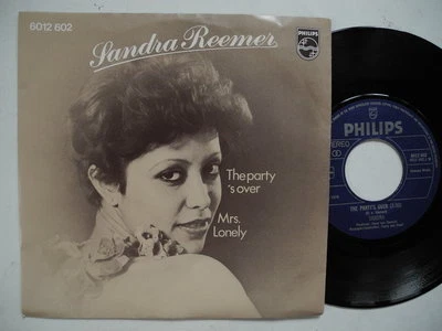 SANDRA REEMER The Party's Over 45 7" single 1976 Holland EUROVISION  - Image 1 of 2