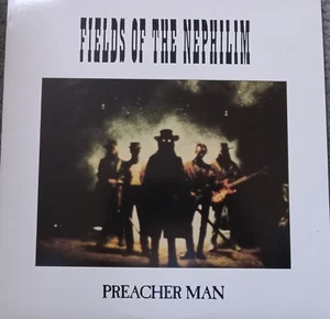Fields Of the Nephilim vinyl . Preacher Man. 12" promo single. 1987. Unplayed  - Picture 1 of 3