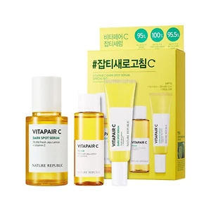 NATURE REPUBLIC Vitapair Dark Spot Serum 90ml+ Toner 30ml +Foam Cleanser 30ml - Picture 1 of 7