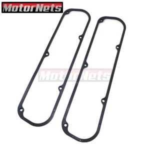 SB Mopar Black Rubber Steel Core Valve Cover Gaskets 3/16" 273 318 340 360 - Picture 1 of 3
