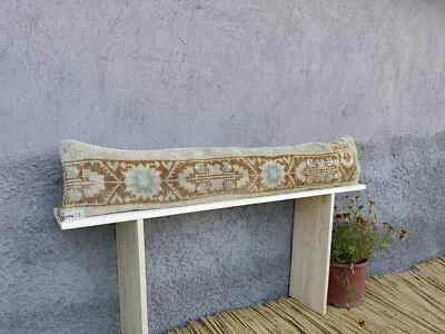 Kilim Lumbar 8x48 in Long Lumbar pillow Turkish Rug Pillow Long bed pillow wool - Image 1 of 4