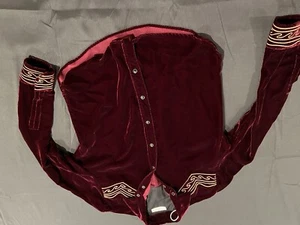 Saint Laurent mens Velvet Gold Embroidered shirt. 38/15.5. $1290 - Picture 1 of 11