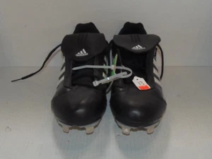 NEW ADIDAS EX-4.0 METAL BASEBALL CLEATS - MENS - BLK - SIZE 13  (CLT-2736) - Picture 1 of 8
