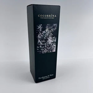 Cocorrina Reed Diffuser Set Eucalyptus & Moss 6.76 fl oz Essential Oil Fragrance - Picture 1 of 8