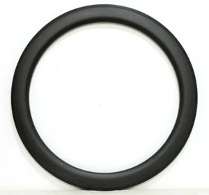 Ruota tubolare 700C 60x25mm clincher bici strada fibra di carbonio cerchi singoli - Foto 1 di 14