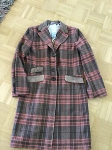 NYSCO NEW YORK TOP DESIGNER DAMEN MANTEL KARO Gr.ital.48 wie ca.44 dt.NEU Maße - Bild 1 von 11