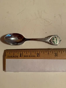 Vintage SOUVENIR SPOON TENNESSEE THE VOLUNTEER STATE SILVER PLATED SPOON - Picture 1 of 4