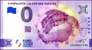 A CUPULATTA - LA CITE DES TORTUES / BILLET 0 € / 0 EURO-SCHEIN / UEUH 2022-1 - Picture 1 of 1