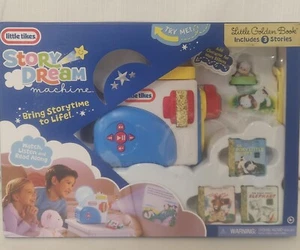 Little Tikes Story Dream Machine Starter Set Storytime 3 Little Golden Books giocattolo - Foto 1 di 2