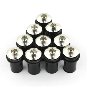 Wind screen Windscreen Screw Bolt Fit For Yamaha YZF R3 R6 R1 R1M R15 R125 R25 - Foto 1 di 13