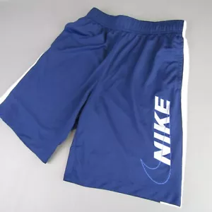 Pantaloncini da basket Nike Dri-Fit ragazza taglia L giovani grandi blu navy atletici DD8542-492 - Foto 1 di 8