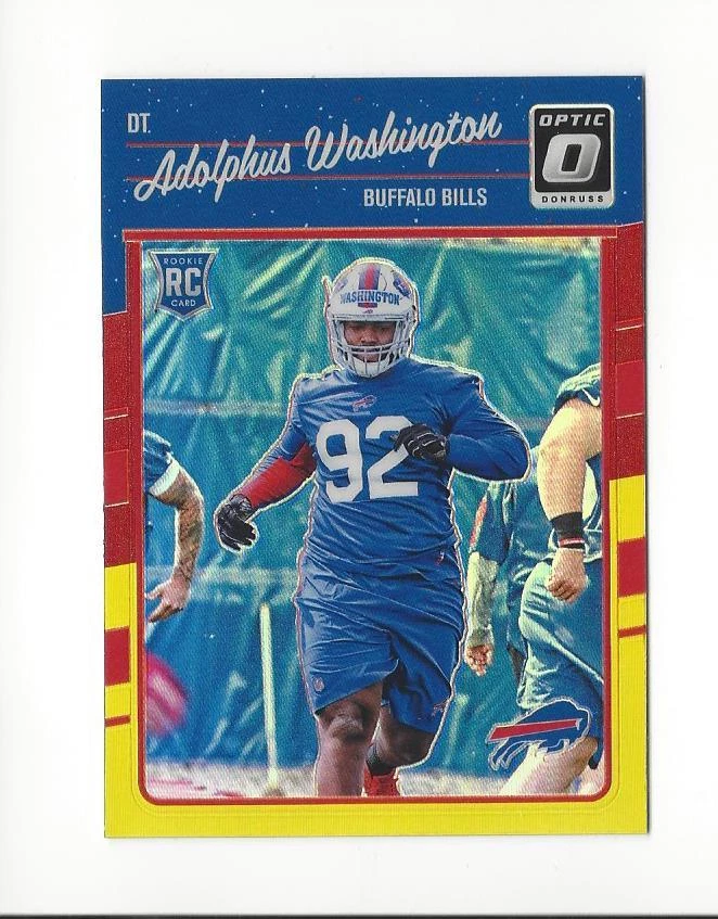 2016 Donruss Optic Red and Yellow Refractors Football Singles - You Choose - Image 1 of 1