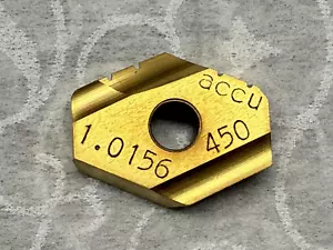 MADISON CUTTING TOOLS Duodex Spade Accusize Inserts 1.0156" T-15 HSS Series II - Picture 1 of 5