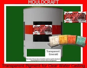 TRANSPARENT EMERALD Pigment 100g For Polyester Gelcoat / Resin / CLEAR RESIN - Picture 1 of 1