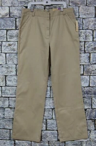 Dockers Girls 14.5 Plus Size Adjustable Waist Boot Cut Khaki Easy Care Pants - Picture 1 of 2
